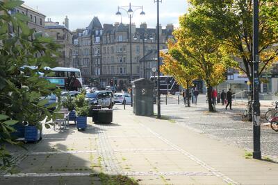 High Riggs is a pedestrianised street